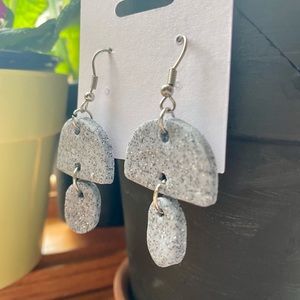 Handmade polymer clay earrings
